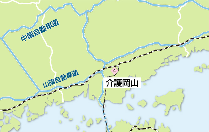 岡山エリアマップ